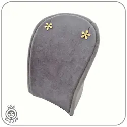 گوشواره چسبان طرح گل پنج پر کد E1804