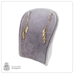 نیم ست طلا طرح پر 2