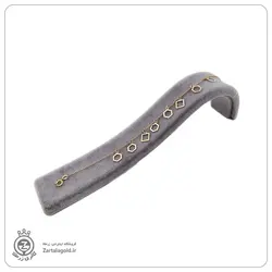 نیم ست طلا طرح هندسی 3