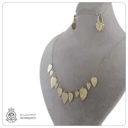 نیم ست طلا طرح اشک - خرید آنلاین طلا 14,895,500&nbsp;تومان