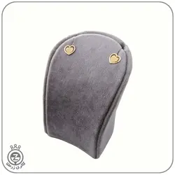 گوشواره چسبان طرح دو قلب E1643