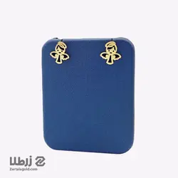 گوشواره میخی طرح فرشته کد E6521