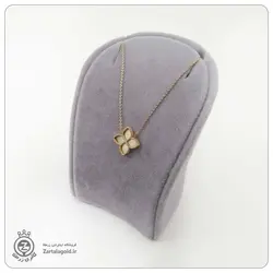 نیم ست طلا طرح گل چهار پر - خرید آنلاین طلا 6,289,000&nbsp;تومان