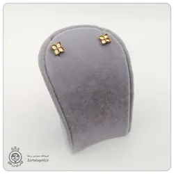 نیم ست طلا طرح گل چهار پر - خرید آنلاین طلا 6,289,000&nbsp;تومان
