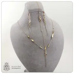 نیم ست طلا طرح بینهایت و زنجیر - خرید آنلاین طلا 15,587,000&nbsp;تومان