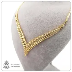 نیم ست طلا طرح تراش - خرید آنلاین طلا 35,242,000&nbsp;تومان