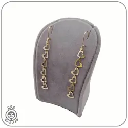 گوشواره طلا آویز طرح قلب - 2,679,000&nbsp;تومان