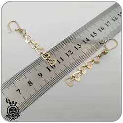 گوشواره طلا آویز طرح قلب - 2,679,000&nbsp;تومان