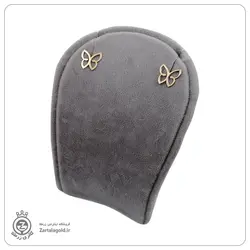 گوشواره چسبان طرح پروانه تو خالی کد E1463