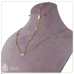 نیم ست طلا طرح قلب و گوی البرنادو - خرید آنلاین طلا 6,361,000&nbsp;تومان