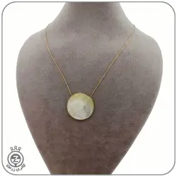 گردنبند طلا طرح صدف دایره - قیمت 2,509,000&nbsp;تومان