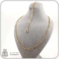 نیمست فیگارو طلا -خرید اینترنتی گردنی و دستبند طلای فیگارو