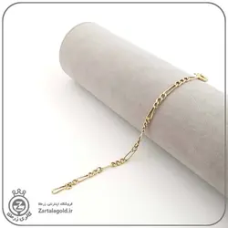 نیمست فیگارو طلا -خرید اینترنتی گردنی و دستبند طلای فیگارو