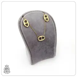 نیم ست طلا طرح هرمس - خرید آنلاین طلا 5,569,000&nbsp;تومان