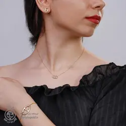 نیم ست طلا طرح هرمس - خرید آنلاین طلا 5,569,000&nbsp;تومان