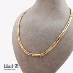 نیم ست طلا طرح کارتیه حصیری