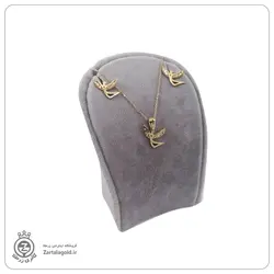 نیم ست طلا طرح فرشته 1 - خرید آنلاین طلا 3,984,500&nbsp;تومان