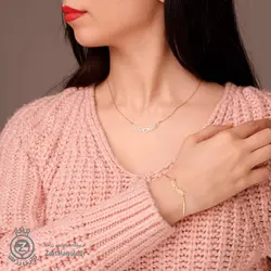 نیم ست طلا طرح قلب و بال فرشته - خرید آنلاین طلا 3,364,500&nbsp;تومان