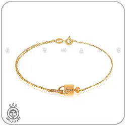 نیم ست طلا طرح قفل و کلید - خرید آنلاین طلا 8,225,500&nbsp;تومان