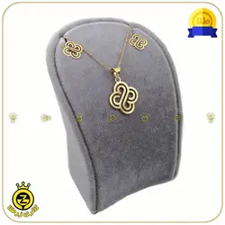 نیم ست طلا طرح هندسی - خرید آنلاین طلا 2,032,000&nbsp;تومان