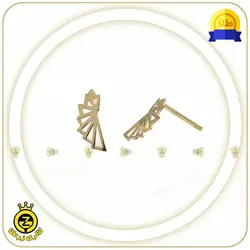 گوشواره چسبان طرح هندسی - خرید آنلاین طلا 995,500&nbsp;تومان