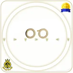 گوشواره چسبان طرح دایره توخالی - خرید آنلاین طلا 789,000&nbsp;تومان