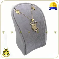 نیم ست طلا طرح موش - خرید آنلاین طلا 2,256,000&nbsp;تومان