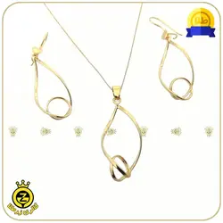 نیم ست طلا مارپیچ - خرید آنلاین طلا 5,523,000&nbsp;تومان