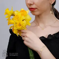 خرید نیم ست طلا طرح حک LV از طلافروشی آنلاین زرطلاگلد 10,914,000&nbsp;تومان