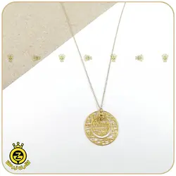 خرید نیم ست طلا طرح فیوژن دایره از طلافروشی آنلاین زرطلاگلد