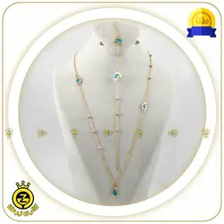 نیم ست طلا طرح بته جقه میناکاری خرید نیم ست طلا بدون 9%مالیات از زرطلا