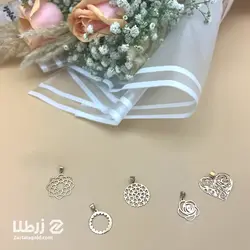 پلاک طلا طرح لیزر اسلیمی کد P5310