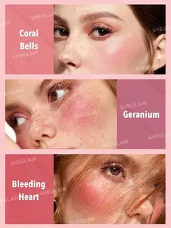 پالت رژگونه 6 رنگ شیگلم مدل Blushing Bouquet