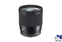 لنز دوربین سیگما 16mm F/1.4 DC DN برای کانن - Sigma 16mm F/1.4 DC DN for canon - نمایندگی محصولات dji و zhiyun