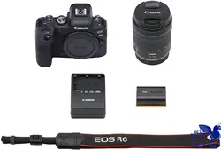 Canon EOS R6 Mirrorless Camera + 24-105mm f/4-7.1 IS STM - نمایندگی محصولات dji و zhiyun