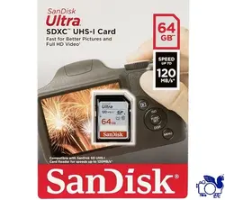 SDXC SANDISK ULTRA 64GB - نمایندگی محصولات dji و zhiyun