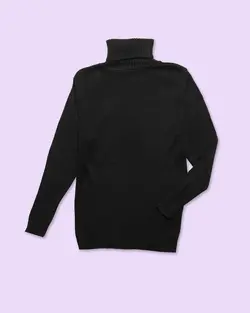 بلوز بافت زنانه یقه اسکی