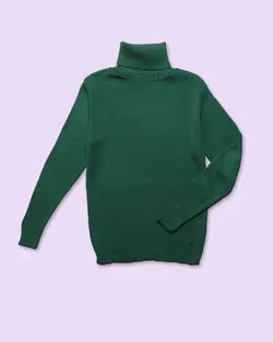 بلوز بافت زنانه یقه اسکی