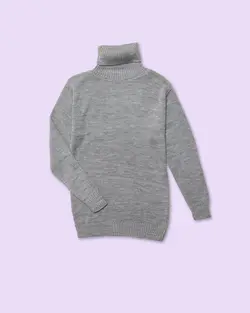 بلوز بافت زنانه یقه اسکی