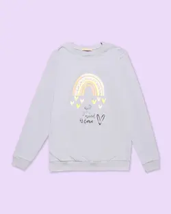 بلوز زنانه طرح رنگین کمان