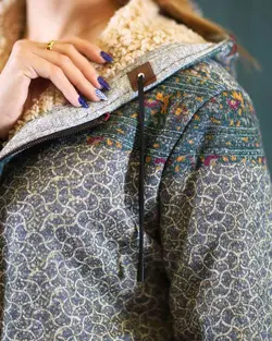 سویشرت زنانه آبرنگی داخل پشمی