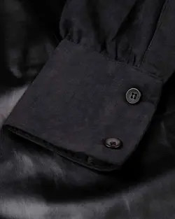 پافر زنانه چرم شومیزی