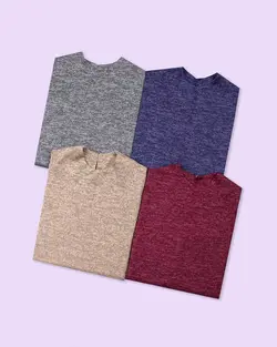 بلوز زنانه آنغوره یقه گرد