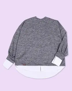 بلوز زنانه آنغوره یقه گرد