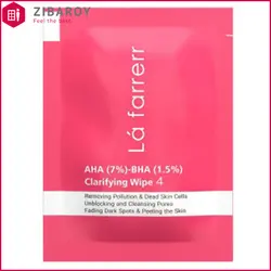 پد پاکسازی کننده پوست لافارر حاوی آلفا هیدروکسی اسید 7% و بتا هیدروکسی اسید 1.5% بسته 30 عددی - پد شماره 4