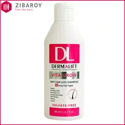 شامپو ضد ریزش و تقویت کننده درمالیفت مدل Vita-Grow مناسب موهای چرب حجم 200 میل