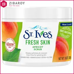 اسکراب پوست زردآلو سینت ایوز مدل Fresh Skin وزن 283 گرم