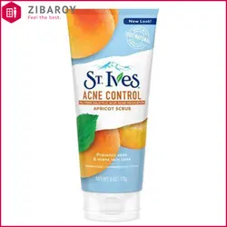 اسکراب صورت ضد آکنه سینت ایوز حاوی عصاره زردآلو وزن 170 گرم
