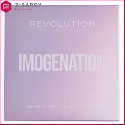 پالت هایلایتر 9 رنگ رولوشن مدل Imogenation