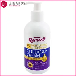 کرم مرطوب کننده و آبرسان رینوزیت حاوی کلاژن حجم 250 میل